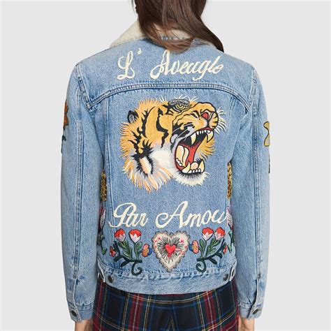 gucci denim jacket women